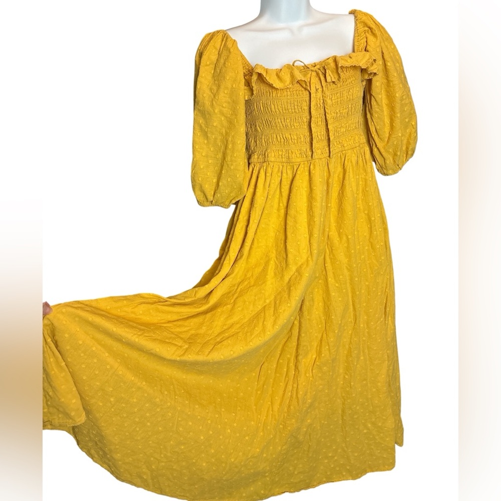 Exquisite Fairy Festival Puffy Sleeve Boho Maxi Dress - XL 2X